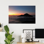 Batur Sunrise Poster (Thuiskantoor)