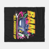 Batwheels™ BAM - Alles aangesloten Fleece Deken (Voorkant (Horizontaal))