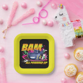 Batwheels™ BAM - Alles aangesloten Papieren Bordje (Feest)
