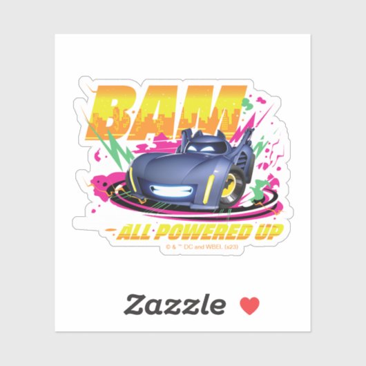 Batwheels™ BAM - Alles aangesloten Sticker (Vel)