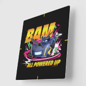 Batwheels™ BAM - Alles aangesloten Vierkante Klok (Hoek)