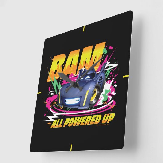 Batwheels™ BAM - Alles aangesloten Vierkante Klok (Hoek)