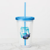 Batwheels™ BAM - De Batmobile Acryl Drinkbeker (Voorkant)