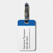 Batwheels™ BAM - De Batmobile Bagagelabel (Achterkant verticaal)