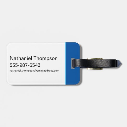 Batwheels™ BAM - De Batmobile Bagagelabel (Achterkant horizontaal)