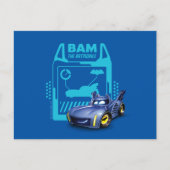 Batwheels™ BAM - De Batmobile Briefkaart (Voorkant)