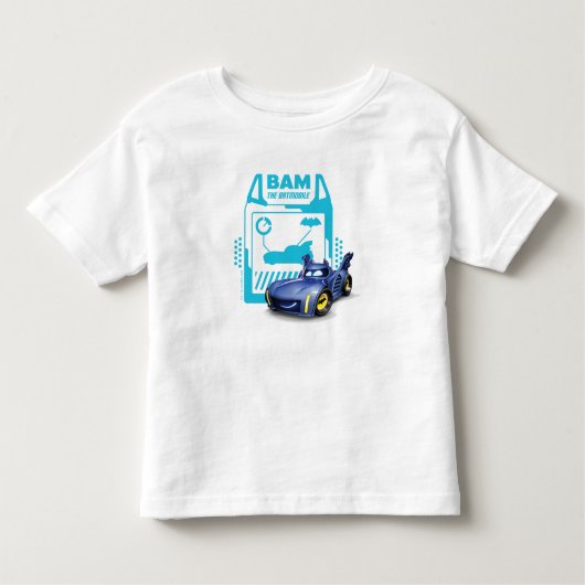 Batwheels™ BAM - De Batmobile Kinder Shirts (Voorkant)
