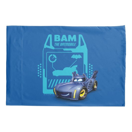 Batwheels™ BAM - De Batmobile Kussensloop (Achterkant)