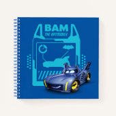 Batwheels™ BAM - De Batmobile Notitieboek (Voorkant)