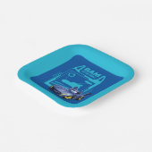 Batwheels™ BAM - De Batmobile Papieren Bordje (Gebogen)