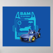 Batwheels™ BAM - De Batmobile Poster (Voorkant)