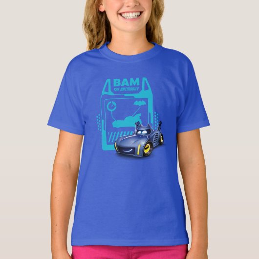 Batwheels™ BAM - De Batmobile T-shirt (Voorkant)