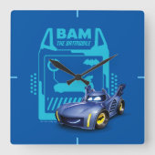 Batwheels™ BAM - De Batmobile Vierkante Klok (Voorkant)