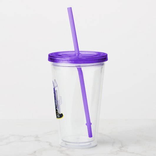 Batwheels™ Batwing - Het vleermuisvlak Acryl Drinkbeker (Links)