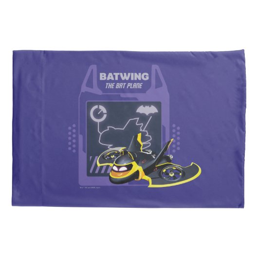 Batwheels™ Batwing - Het vleermuisvlak Kussensloop (Achterkant)