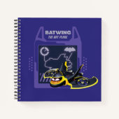 Batwheels™ Batwing - Het vleermuisvlak Notitieboek (Voorkant)
