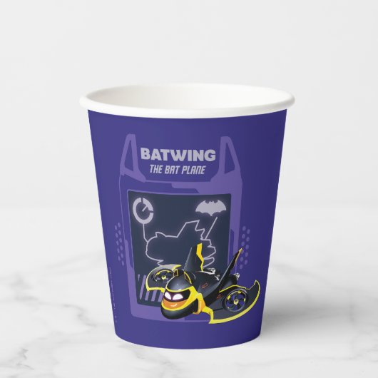 Batwheels™ Batwing - Het vleermuisvlak Papieren Bekers (Voorkant)