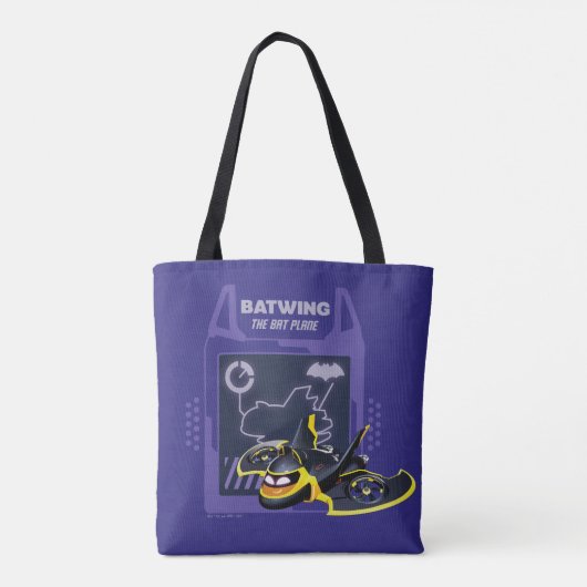 Batwheels™ Batwing - Het vleermuisvlak Tote Bag (Achterkant)
