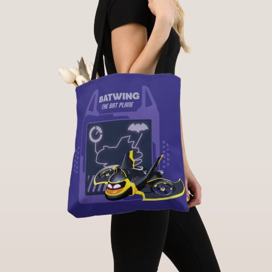 Batwheels™ Batwing - Het vleermuisvlak Tote Bag (Dichtbij)