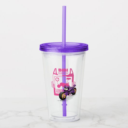 Batwheels™ Bibi - De Batgirl cyclus Acryl Drinkbeker (Voorkant)