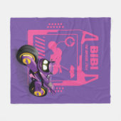 Batwheels™ Bibi - De Batgirl cyclus Fleece Deken (Voorkant (Horizontaal))