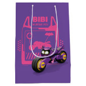 Batwheels™ Bibi - De Batgirl cyclus Medium Cadeauzakje (Achterkant)