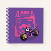 Batwheels™ Bibi - De Batgirl cyclus Notitieboek (Voorkant)