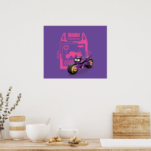 Batwheels™ Bibi - De Batgirl cyclus Poster (Keuken)