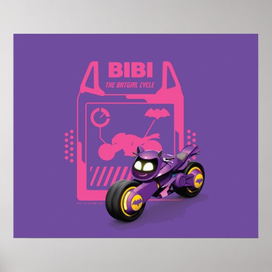Batwheels™ Bibi - De Batgirl cyclus Poster (Voorkant)