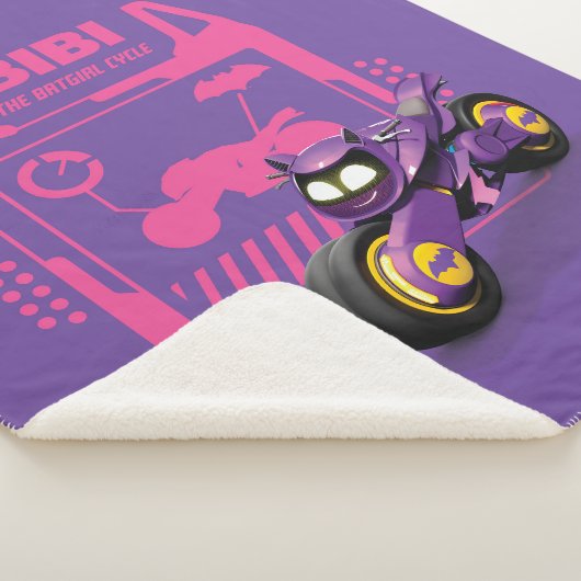 Batwheels™ Bibi - De Batgirl cyclus Sherpa Deken (3/4)