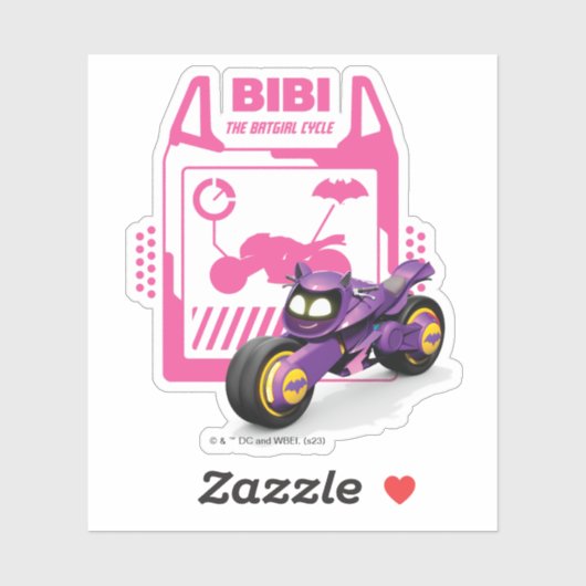 Batwheels™ Bibi - De Batgirl cyclus Sticker (Vel)