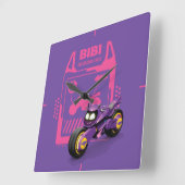 Batwheels™ Bibi - De Batgirl cyclus Vierkante Klok (Hoek)