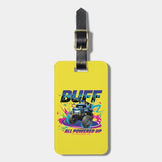 Batwheels™ Buff - Alles ingeschakeld Bagagelabel (Voorkant verticaal)