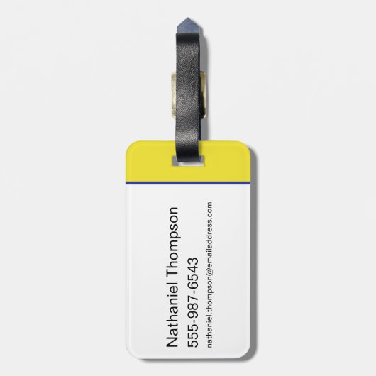 Batwheels™ Buff - Alles ingeschakeld Bagagelabel (Achterkant verticaal)