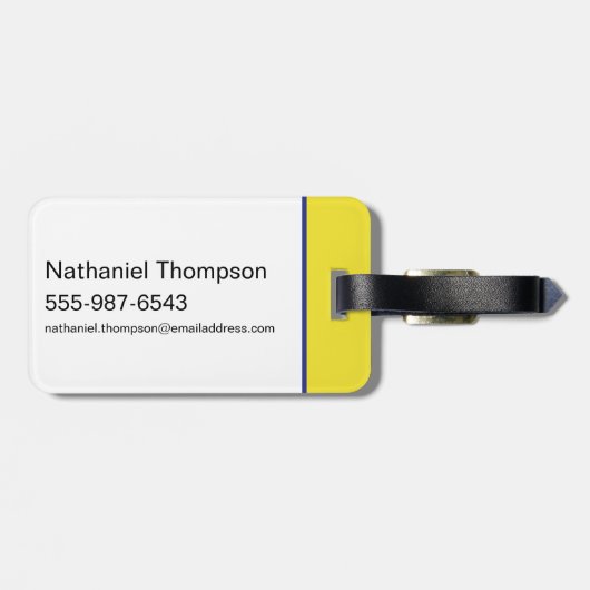 Batwheels™ Buff - Alles ingeschakeld Bagagelabel (Achterkant horizontaal)