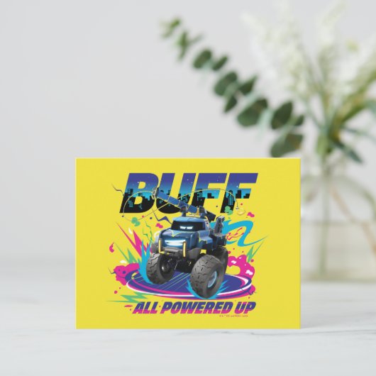 Batwheels™ Buff - Alles ingeschakeld Briefkaart (Staand voorkant)