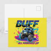 Batwheels™ Buff - Alles ingeschakeld Briefkaart (Voorkant / Achterkant)