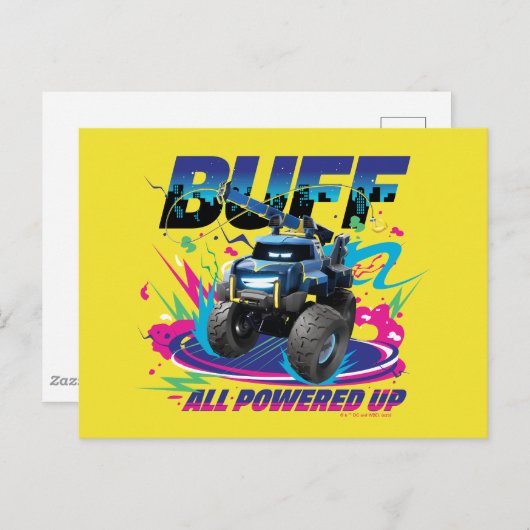 Batwheels™ Buff - Alles ingeschakeld Briefkaart (Voorkant / Achterkant)