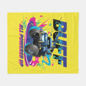 Batwheels™ Buff - Alles ingeschakeld Fleece Deken (Voorkant (Horizontaal))