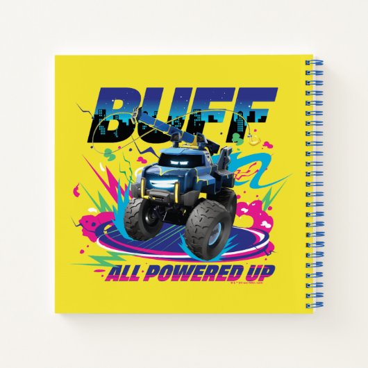 Batwheels™ Buff - Alles ingeschakeld Notitieboek (Achterkant)