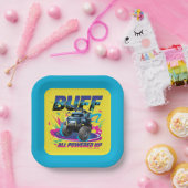 Batwheels™ Buff - Alles ingeschakeld Papieren Bordje (Feest)