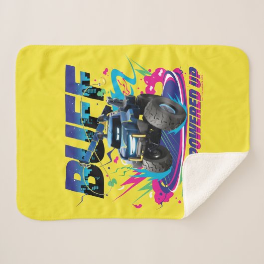 Batwheels™ Buff - Alles ingeschakeld Sherpa Deken (Voorkant (horizontaal))