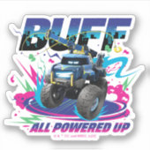 Batwheels™ Buff - Alles ingeschakeld Sticker (Voorkant)