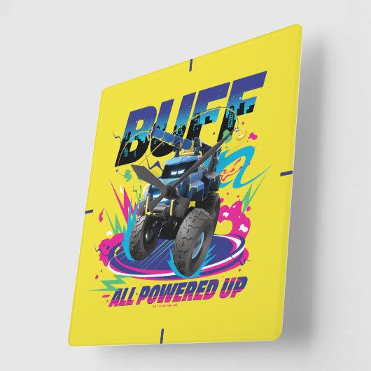 Batwheels™ Buff - Alles ingeschakeld Vierkante Klok (Hoek)