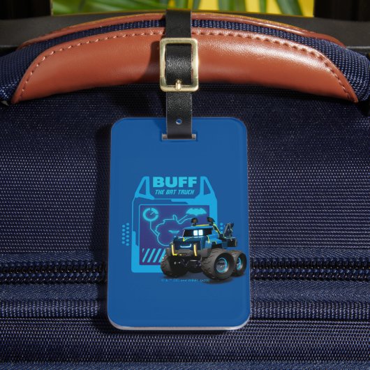 Batwheels™ Buff - De Bat Truck Bagagelabel (Voorkant Insitu 2)