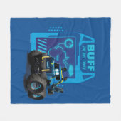 Batwheels™ Buff - De Bat Truck Fleece Deken (Voorkant (Horizontaal))
