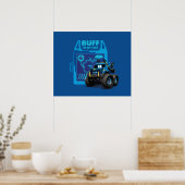 Batwheels™ Buff - De Bat Truck Poster (Keuken)