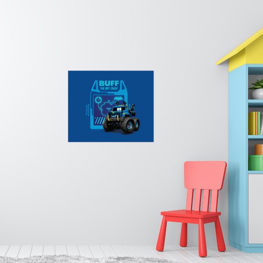 Batwheels™ Buff - De Bat Truck Poster (Kinderkamer 1)