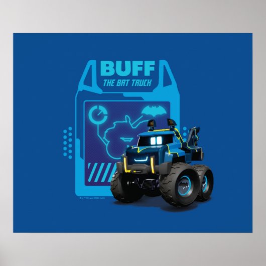 Batwheels™ Buff - De Bat Truck Poster (Voorkant)