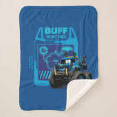 Batwheels™ Buff - De Bat Truck Sherpa Deken (Voorkant)
